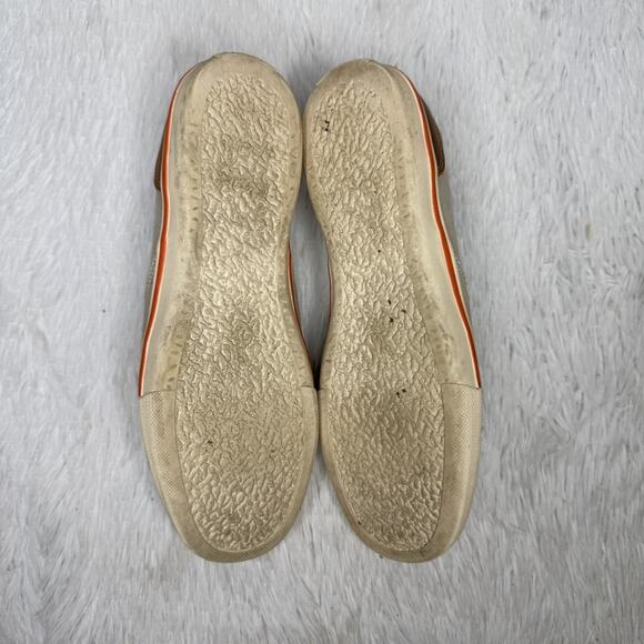 TOMMY BAHAMA / tan canvas Calderon Venetian slip on shoes / 9 main image 7